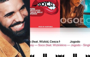 Drake thanks Wizkid and Tekno for being an inspiration on his "Scorpion" album