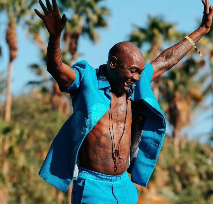 Seun Kuti performing at Coachella 2025