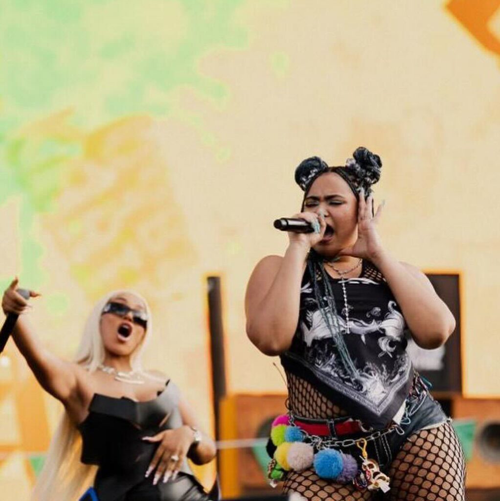 Moliy performing at Wireless Festival 2025